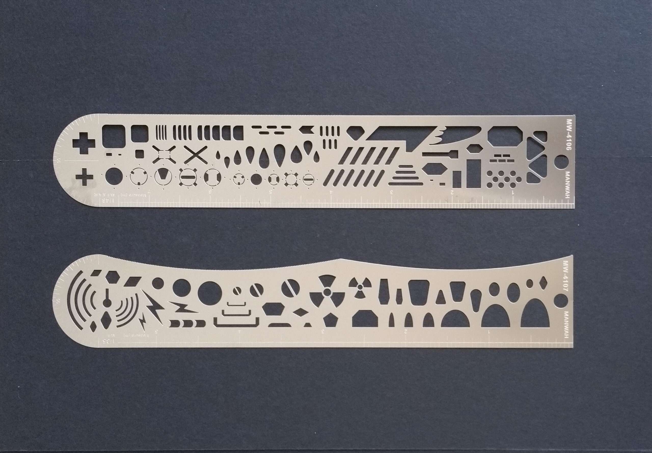 Etching Scale Ruler