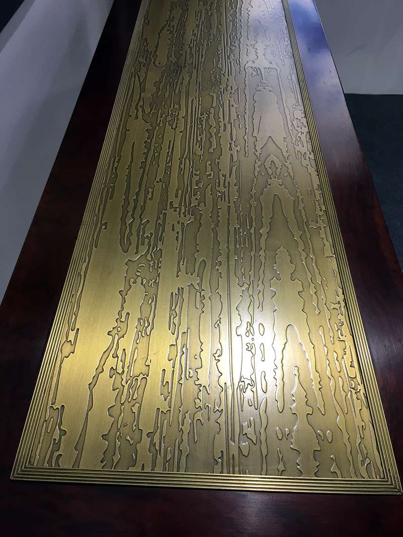 custom brass etching sheet