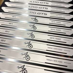 stainless steel etching