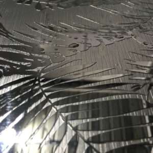 acid etched stainless steel sheet