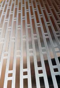 acid etching stainless steel plate