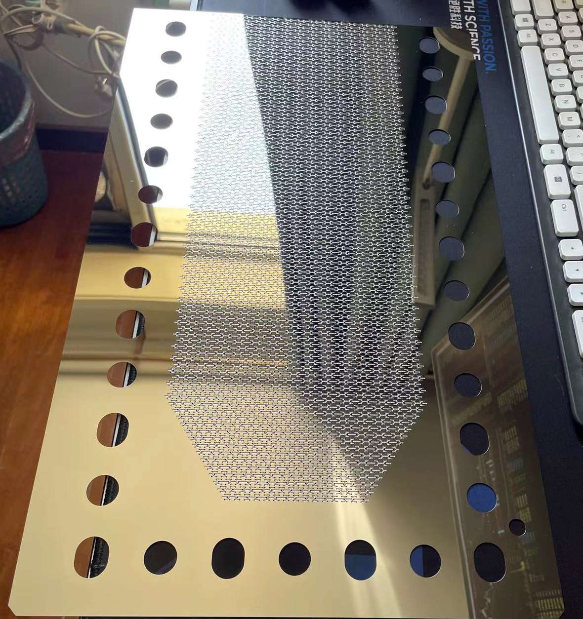 chemical etching stainless steel model