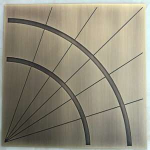etching bronze brass