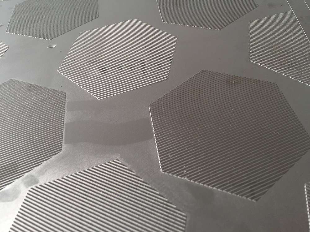 etching stainless steel sheet