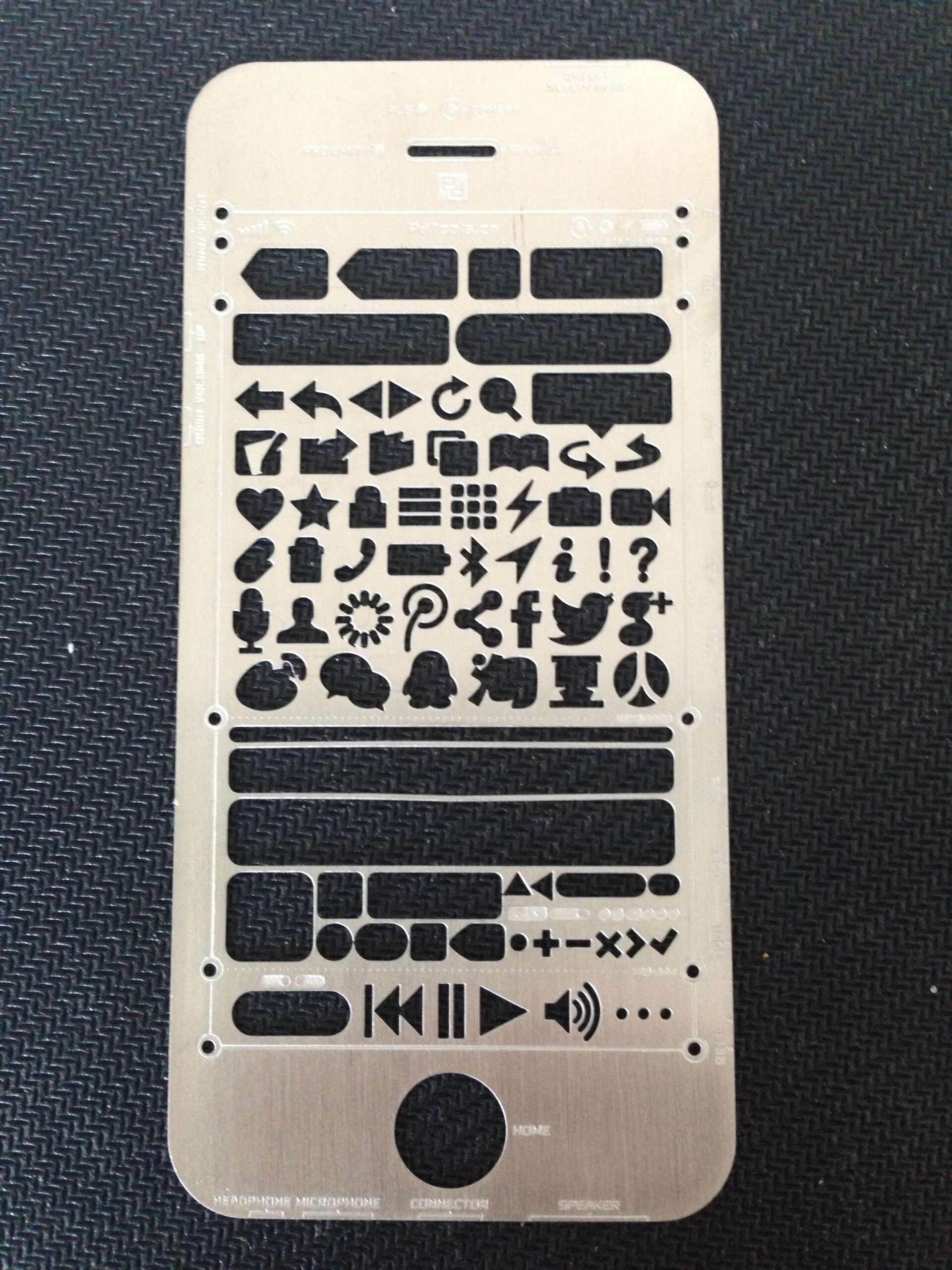 photo etching model
