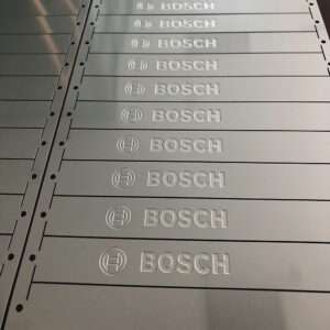 stainless steel etching logo