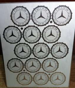 stainless steel etching logo_