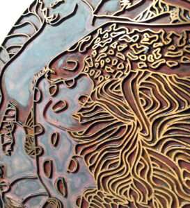 copper plate etching